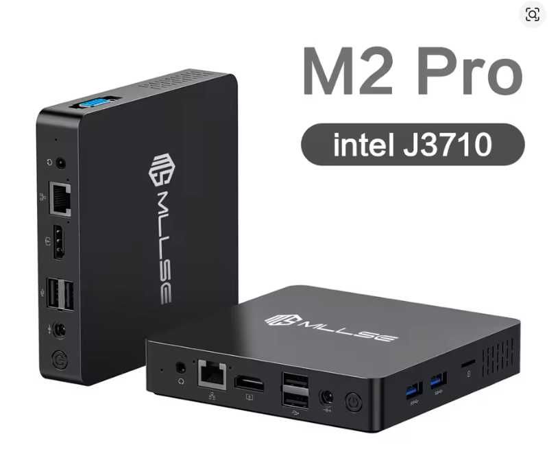 MLLSE Mini PC Intel J3710 CPU 8GB RAM 256GB SSD WiFi5 Mini Desktop
