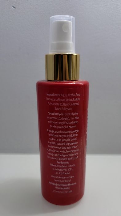 Tso moriri mgiełka do tkanin i pościeli 150ml nowa