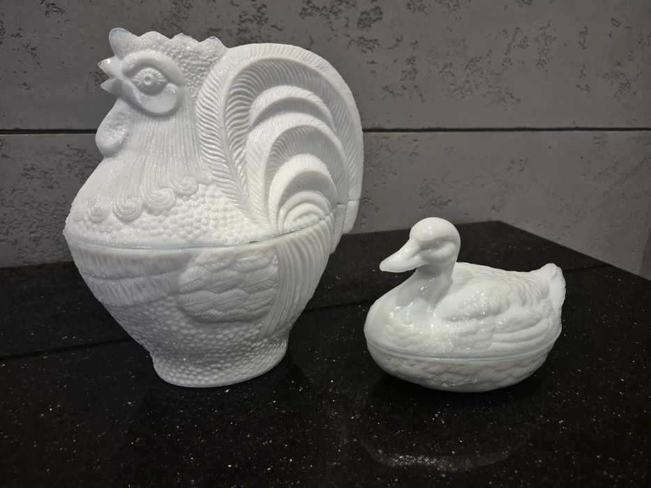 Kogut Ząbkowice duży lattimo bomboniera 23cm