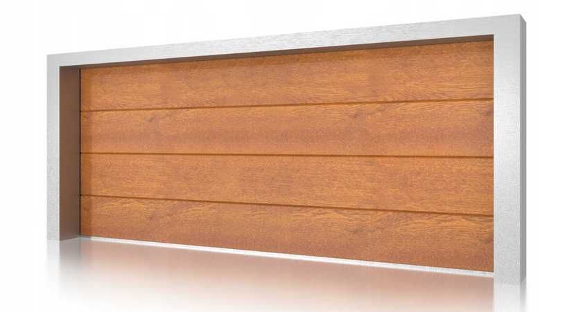 Brama garażowa 5000x2050 ANTRACYT MAT 7016 + Napęd