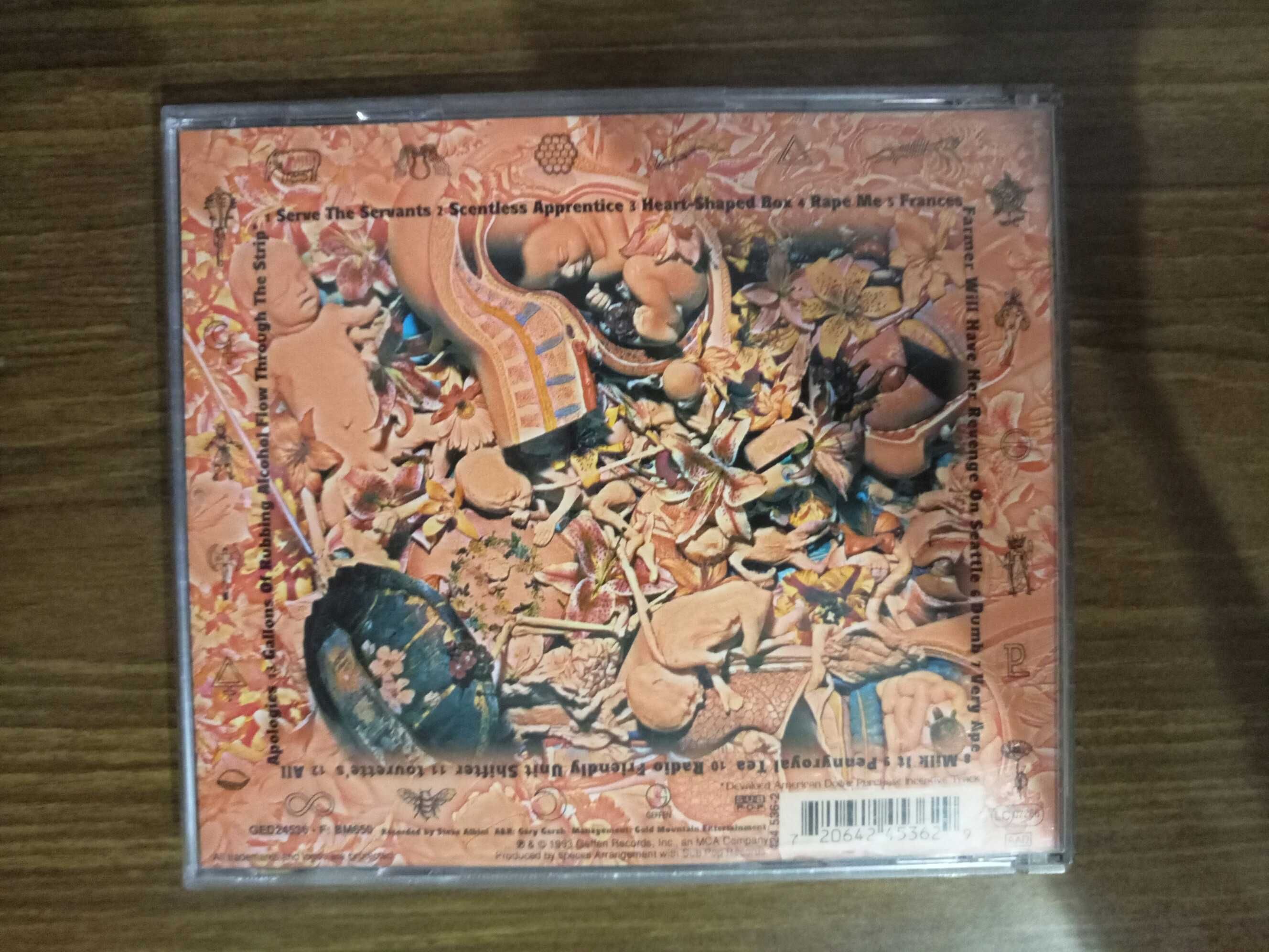 Фирменный диск Nirvana-In Utero