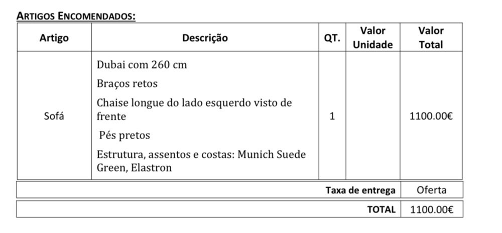 Vendo sofá como novo 2,60m green
