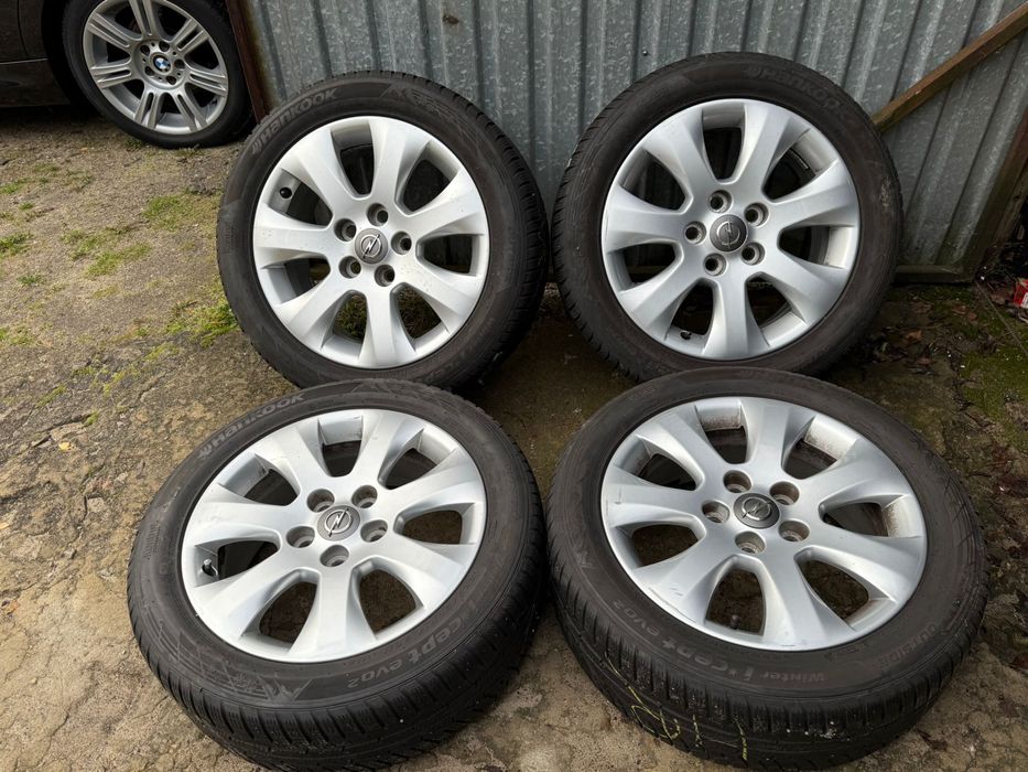 Koła 5x120 alufelgi opony zimowe 225/50R17