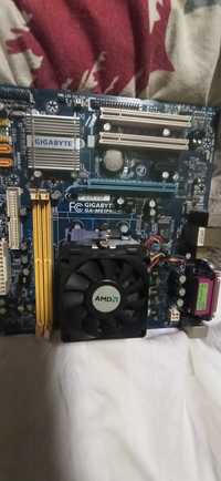 Gigabyte GA-M61PME-S2 rev 2.0/AMD Athlon 64 X2