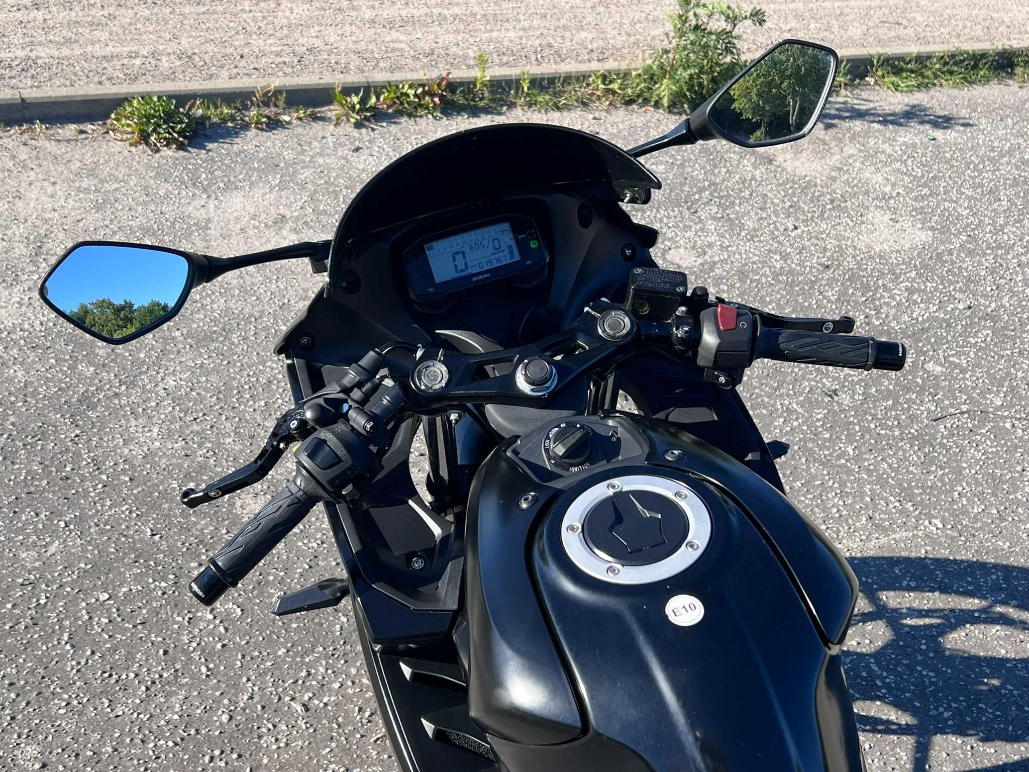 Suzuki GSXR 125 ABS Keyless, kat B, A1, 2018 Czarny