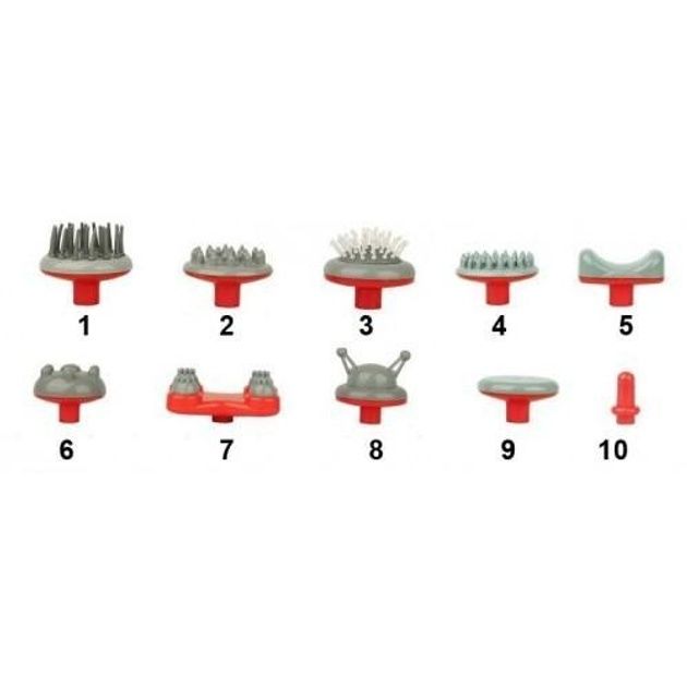 Масажер ZENET ZET-718 з насадками