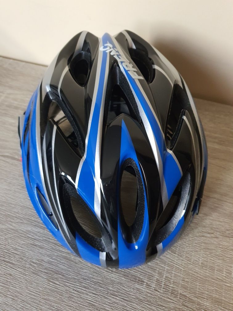 Kask ochronny rowerowy Leonardo Lido, rozmiar dorosły, obwód głowy 57-