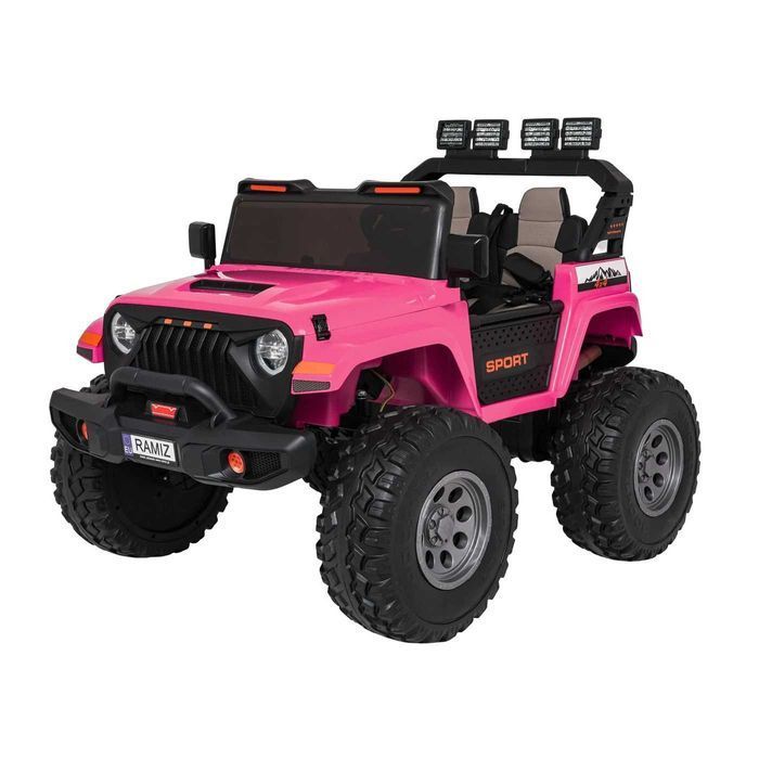 Extreme Sport 4x4 róż auto terenowe akumulatorowe - EkstraZabawki.pl