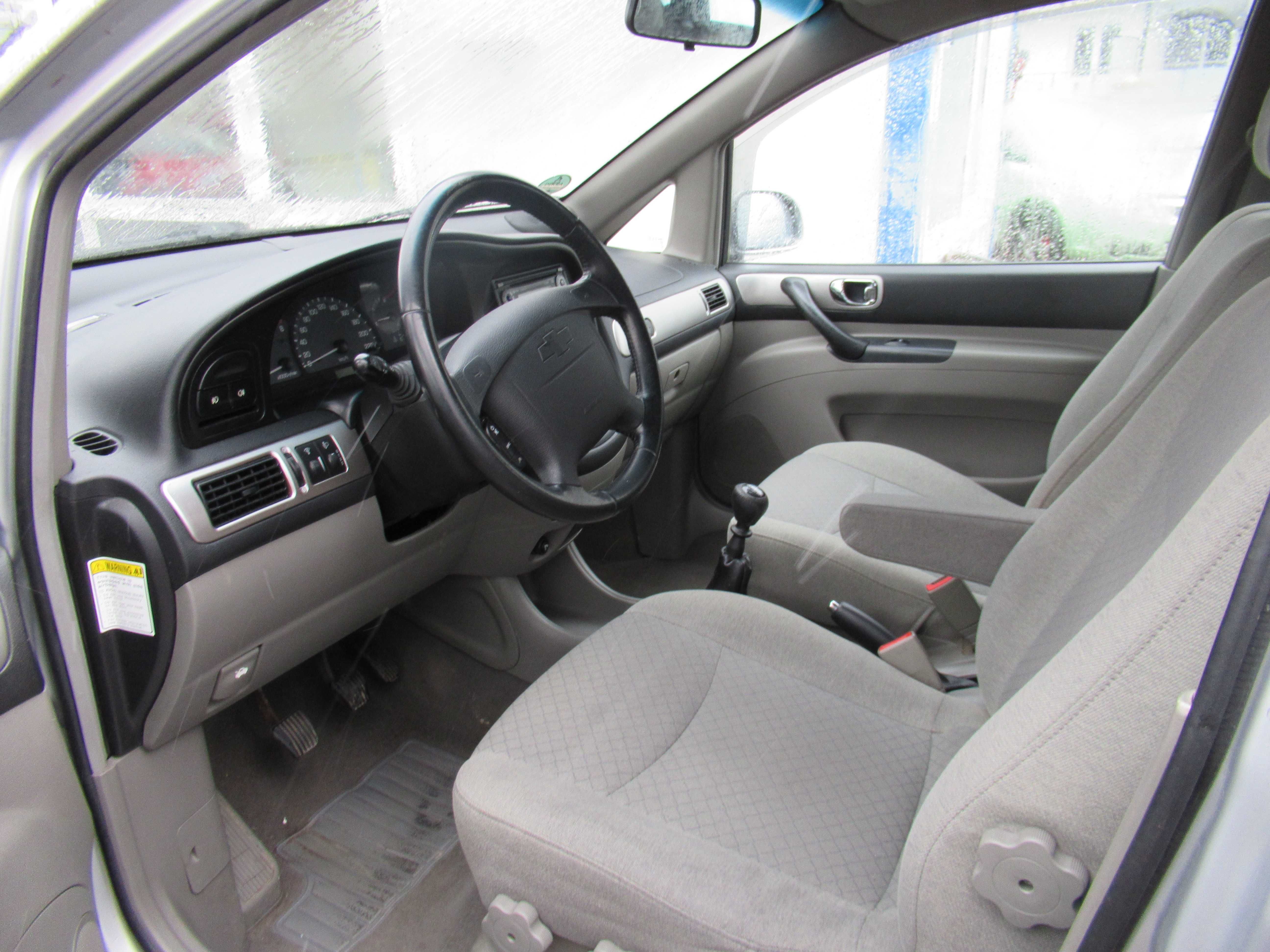 Chevrolet Rezzo 2006r 1.6 benzyna 107 km minivan zadbany niski przebie