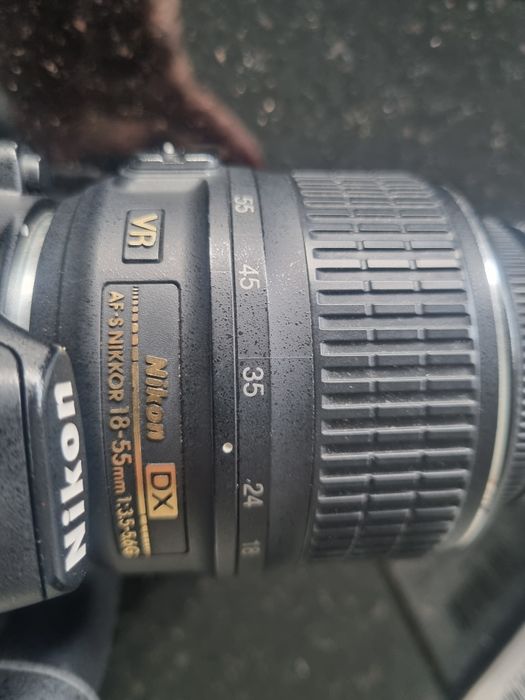 Nikon D3100 + objectiva AF-S DX 18-55mm

Nikon AF-S DX Nikkor 18-55mm