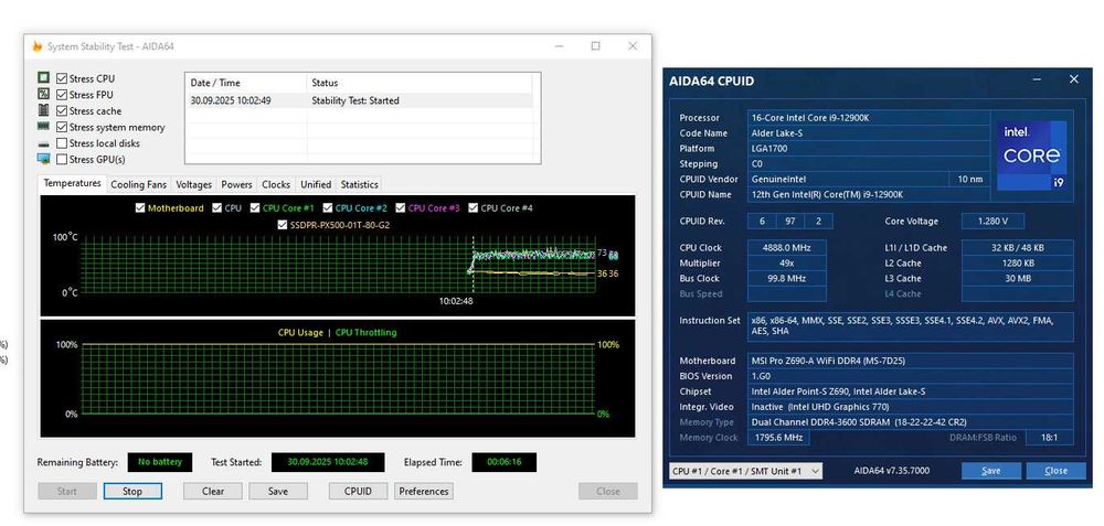 Процесор Intel Core i9 12900k LGA 1700 16 Ядер 24 Потоки