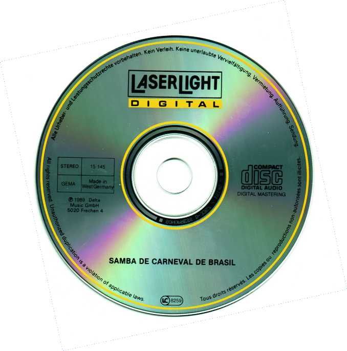 Samba De Carneval De Brasil - CD - 1990