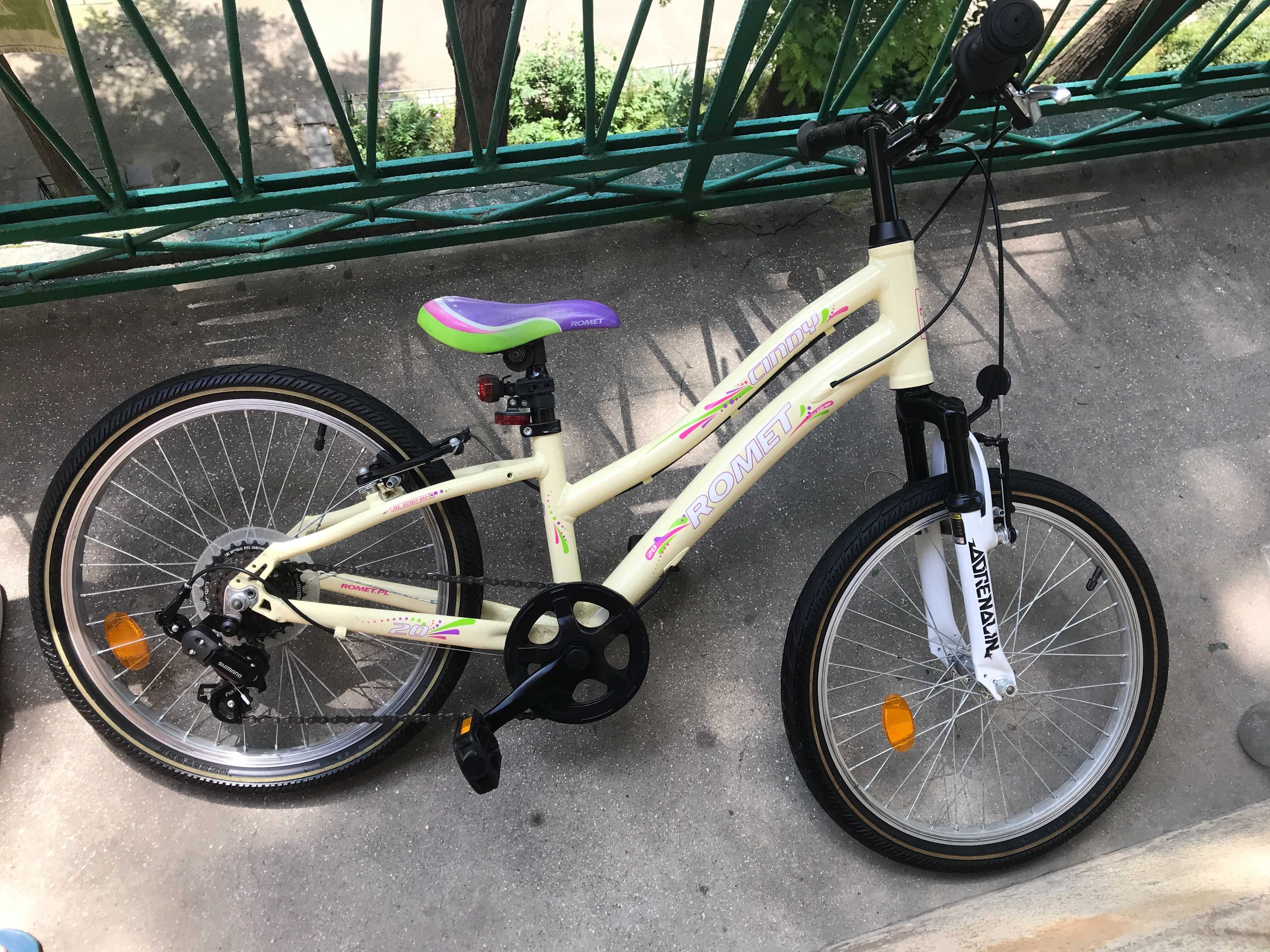Велосипед детский ROMET CINDY 20