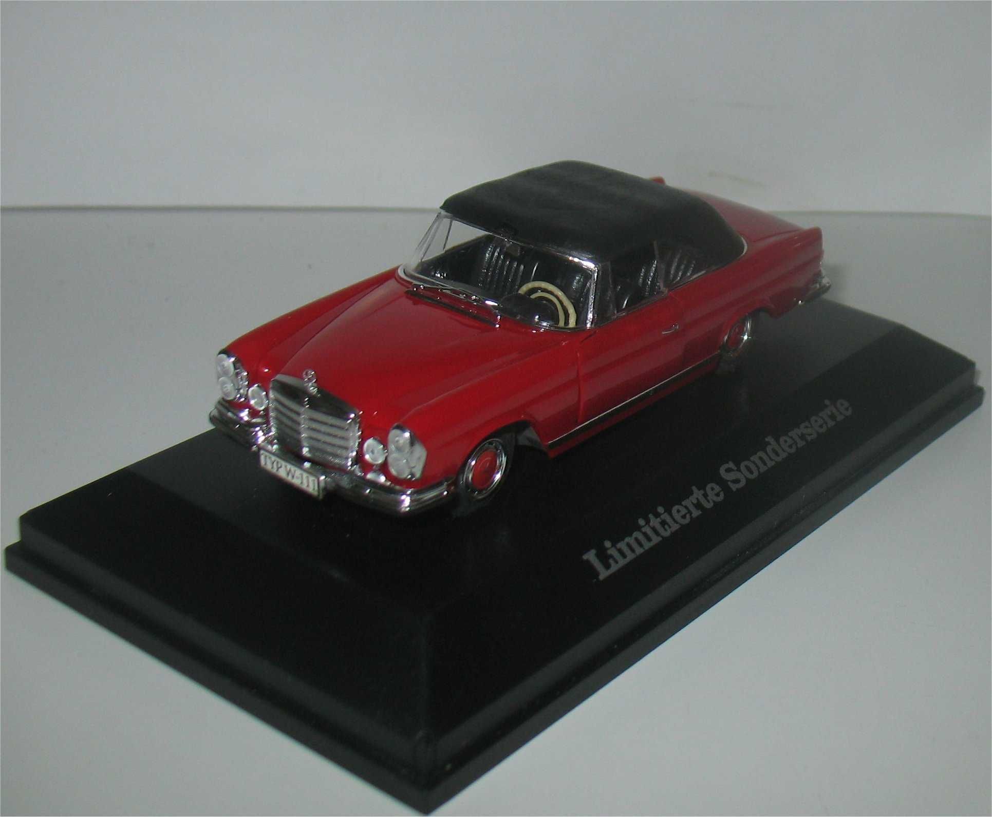 Faller - Mercedes-Benz 280 SE 3,5 Cabriolet (vermelho)