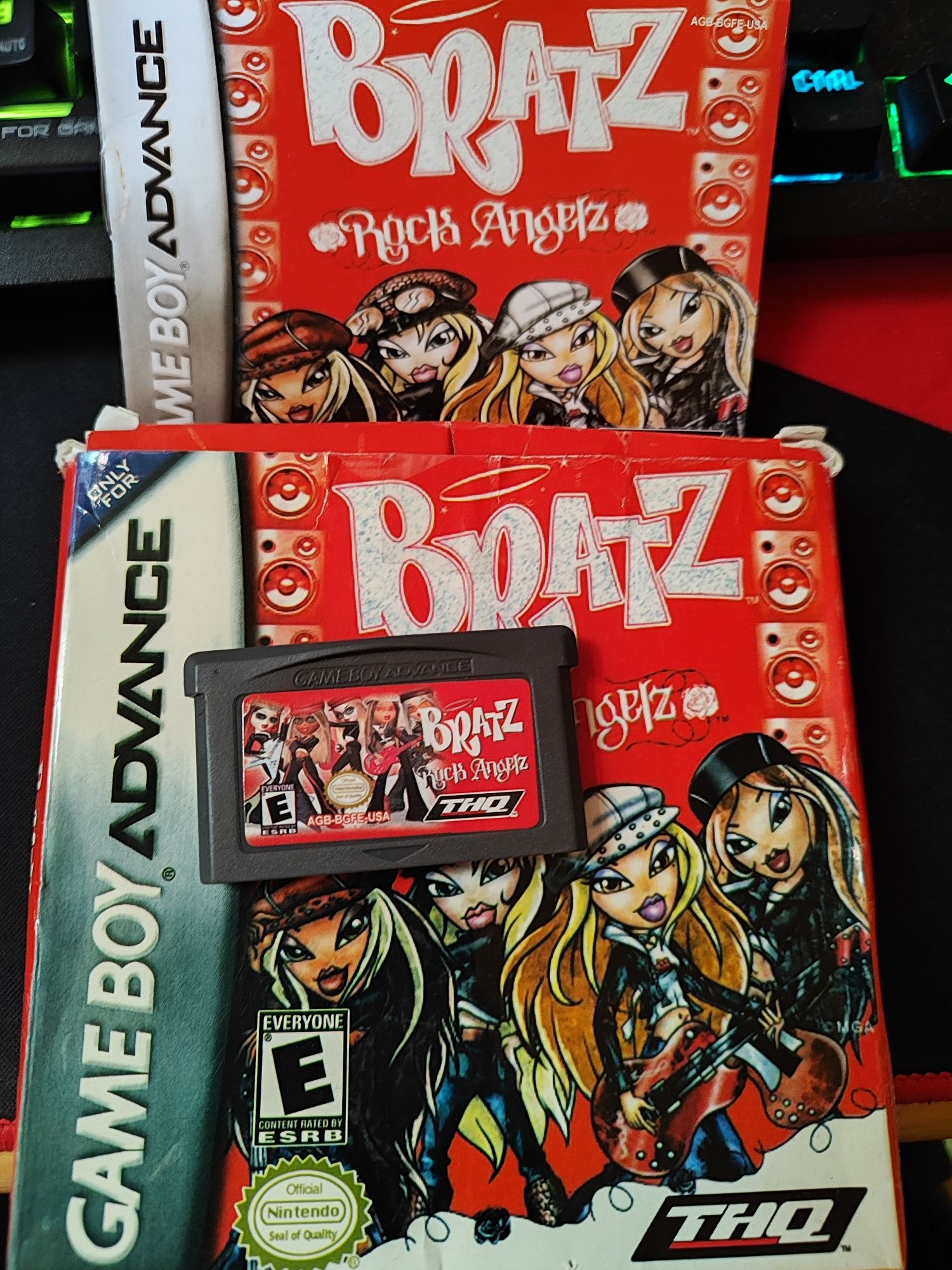 Bratz rock angelz gameboy advance GBA