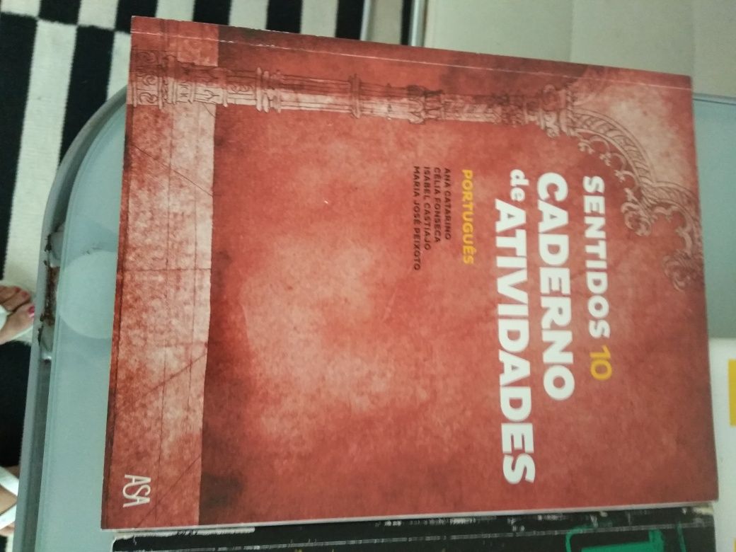 Cadernos de atividades 10 ano várias disciplinas