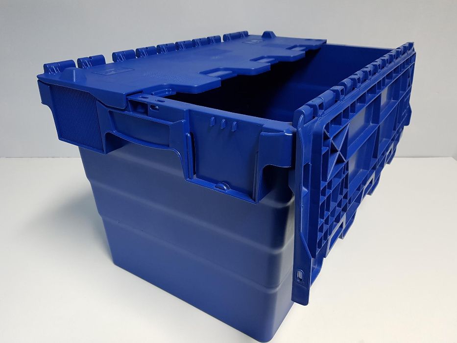 Pojemnik Transportowy Kurierski Magazynowy Skrzynka Kosz-60x40x32cm.