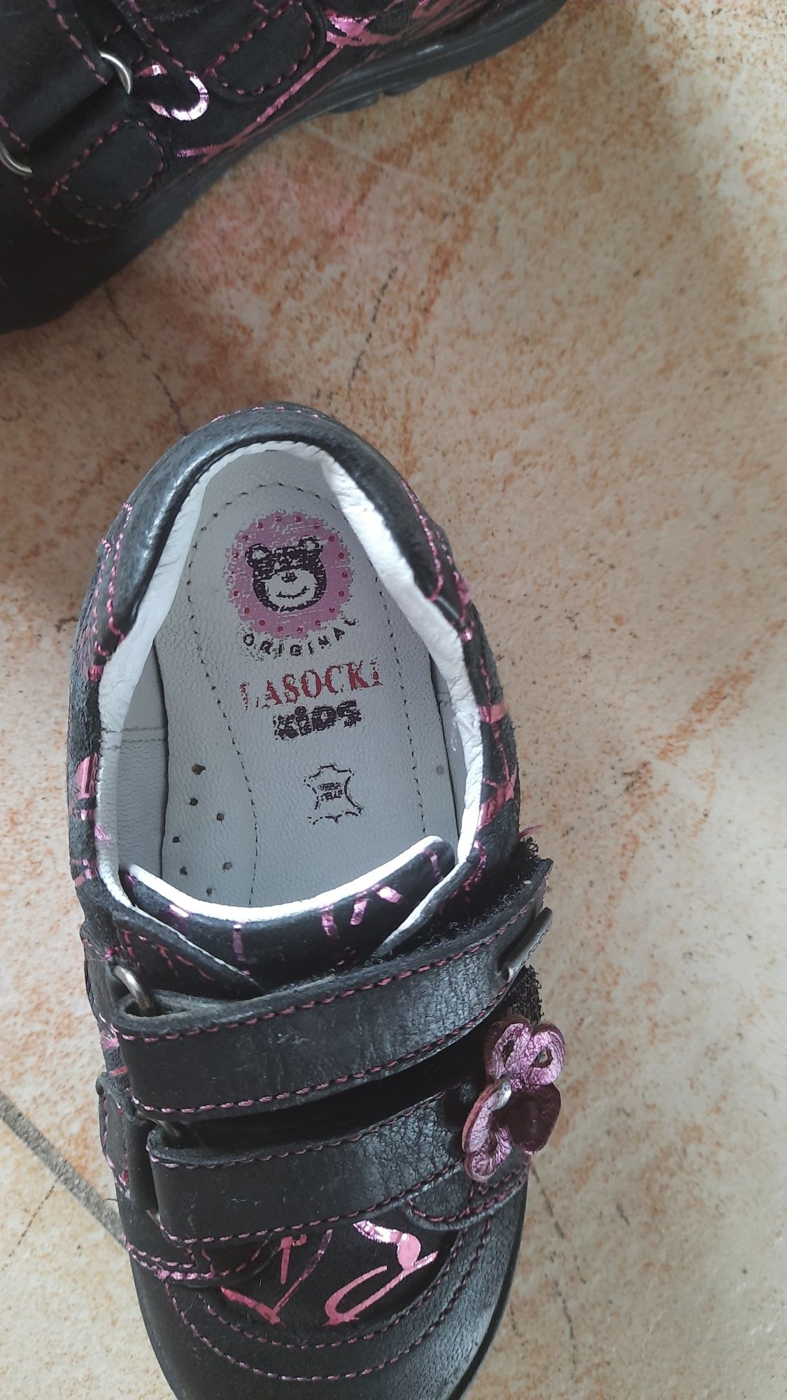 Buty skórzane Lasocki 25 czarne