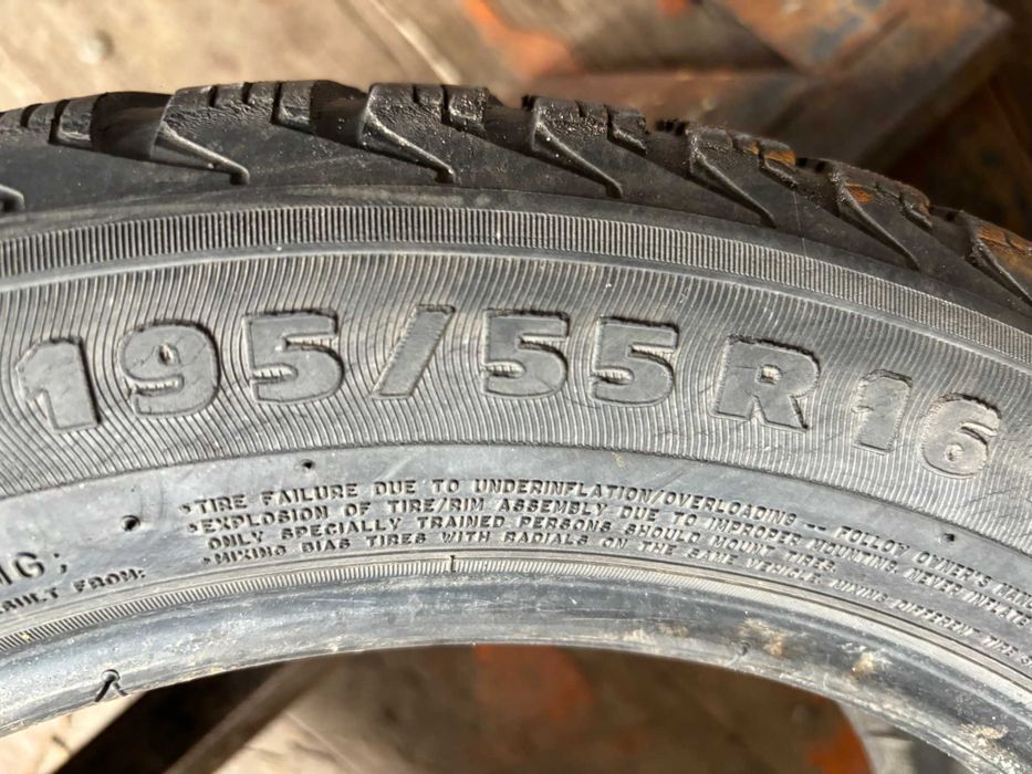 195-55-R15 MICHELIN ALPIN всесезонная резина 2 штуки GERMANY