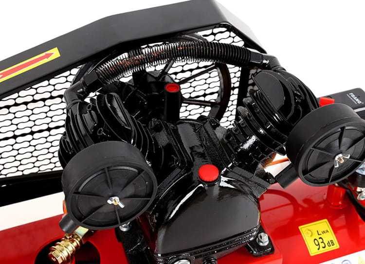 KRAFT&DELE Mocna Sprężarka Kompresor 200l 5,9km 400v 2 Tłoki KD407