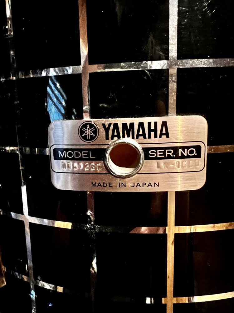 Perkusja Yamaha 5000 ’Black Chrome’ 80s