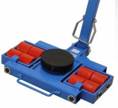 Patim carga transporte direccional 8 rodas capacidade 8 ton RL01