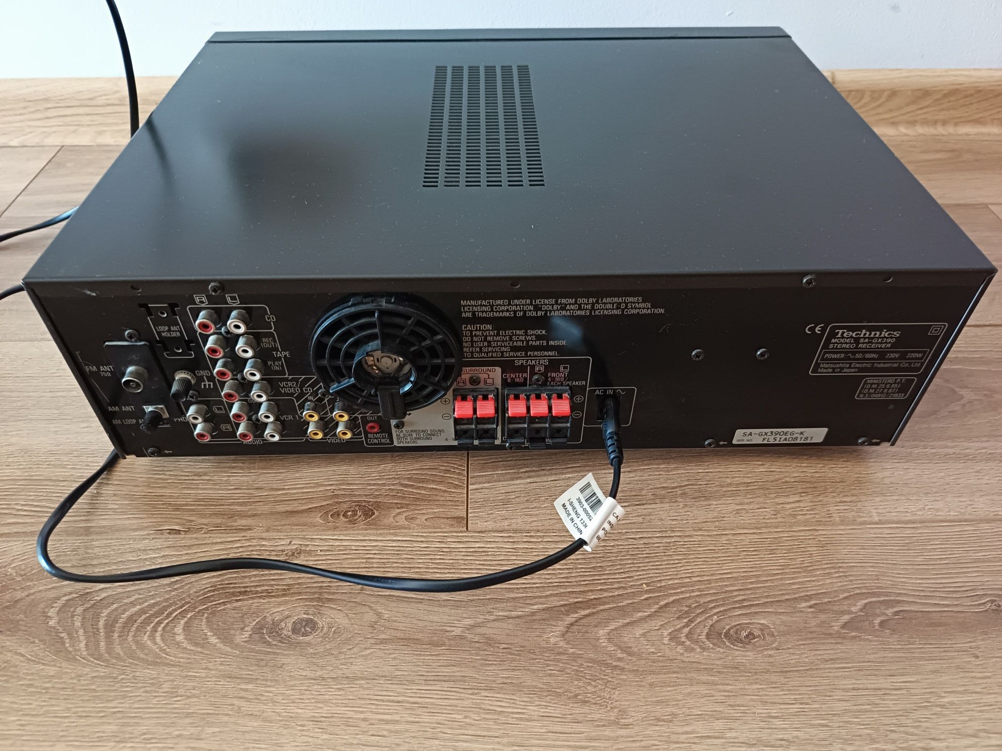 Wzmacniacz technics Sa gx390