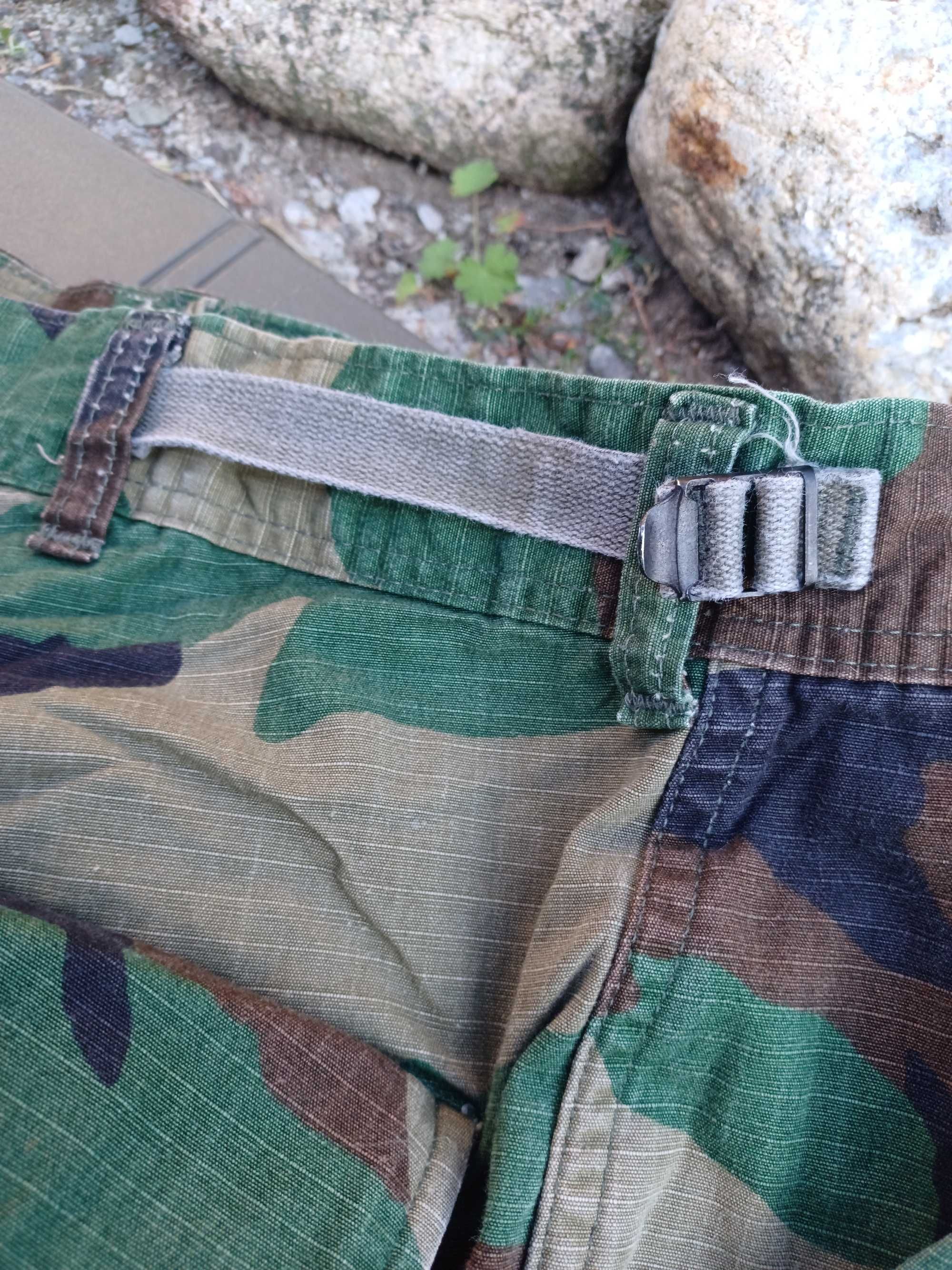 Spodnie wojskowe US Army woodland M/S