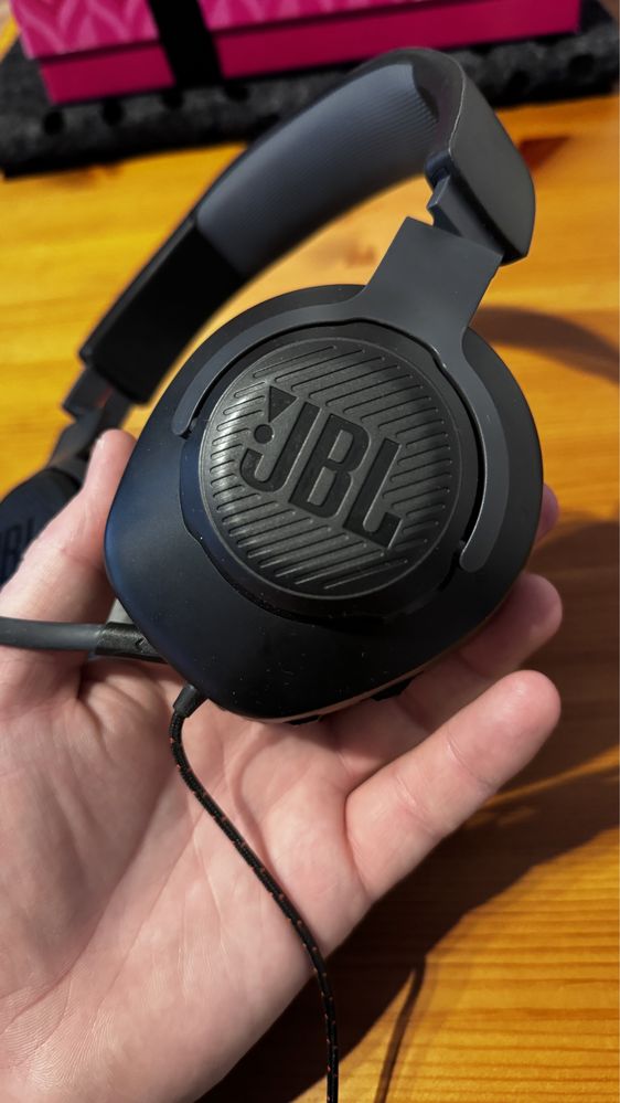 Słuchawki przewodowe z mikrofonem JBL Quantum 100
