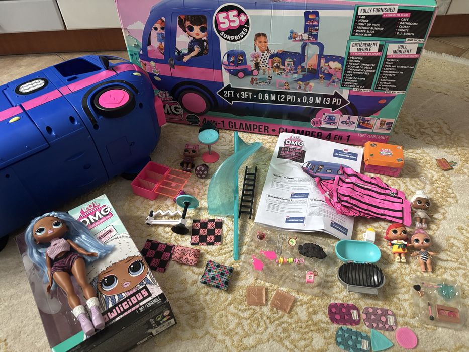Кемпер/автобус лол з ляльками