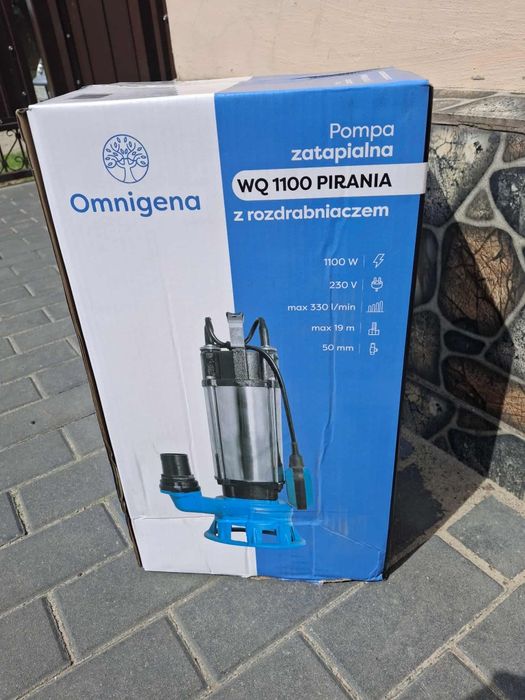 Pompa zatapialna z rozdrabniaczem