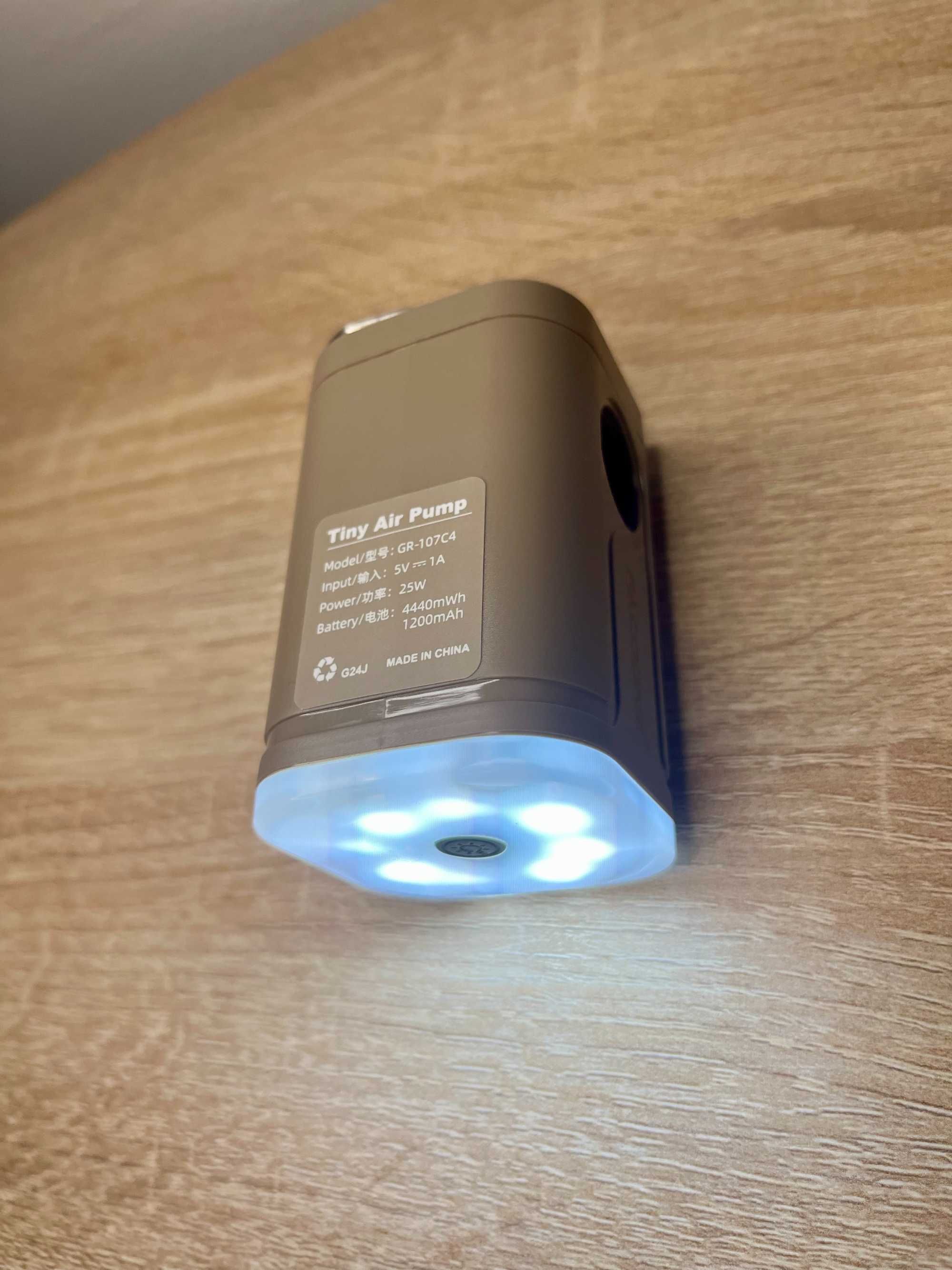 Pompka akumulatorowa do materacy, piłek, dmuchańców USB-C