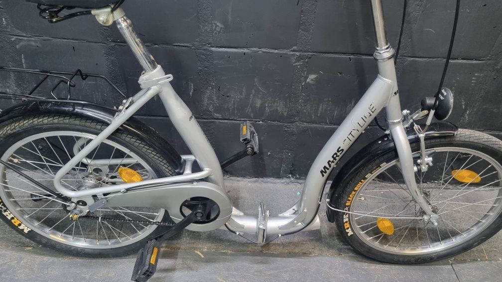 Rower miejski Składak Mars City Line Sram 3 Aluminium Urban Bikes