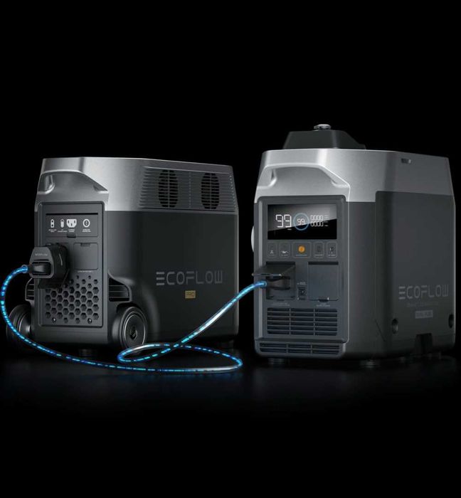 Двухтопливный генератор Ecoflow Smart Generator (газ/бензин)