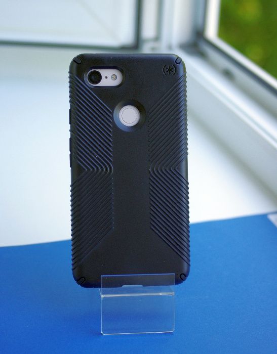 Чохол Google Pixel 3 xl Speck Presidio Grip чорний для чехол скло