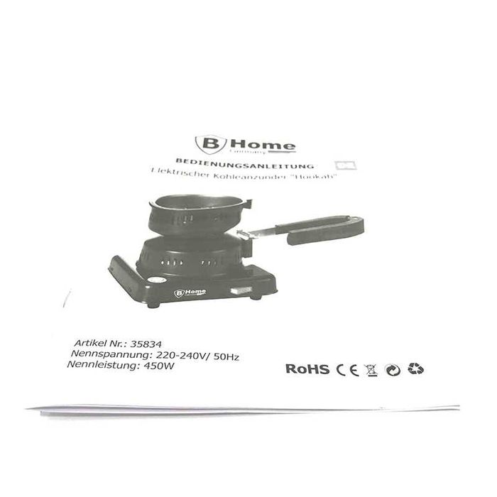 Elektryczna Rozpalarka do Węgielków Uchwyt Fajka Wodna Shisha | B-Home