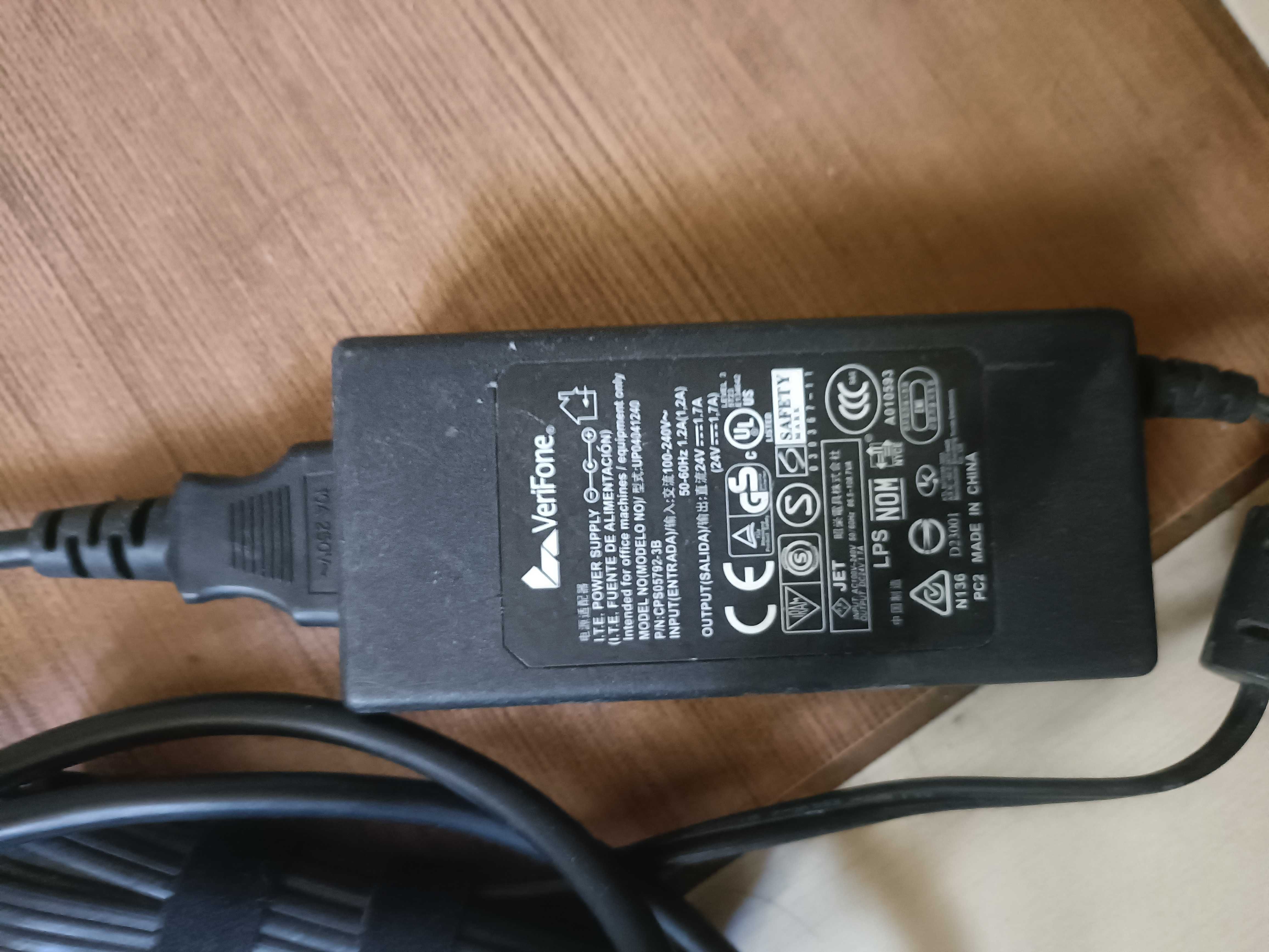 zasilacz verifone 24v 1, 7a