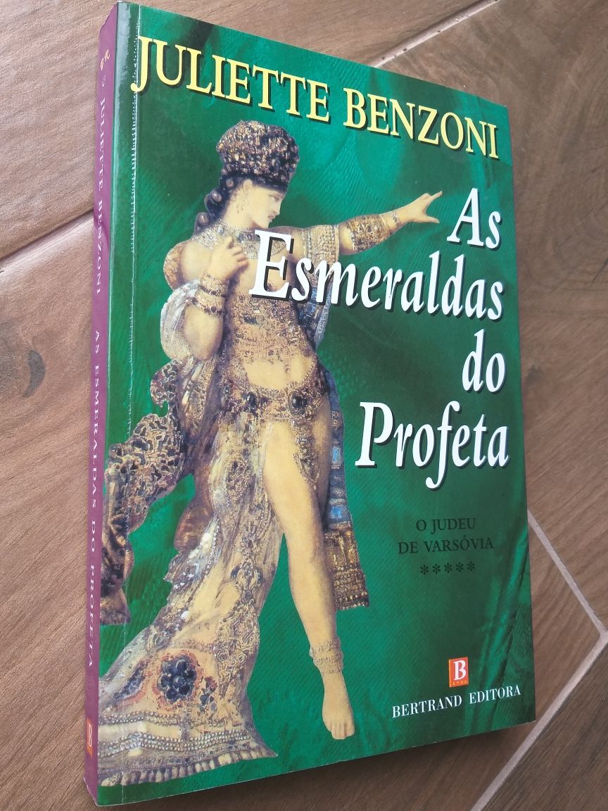 Livro _ As Esmeraldas do Profeta /Juliette Benzoni
