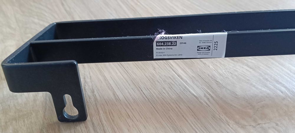 Toalheiro duplo, SKOGSVIKEN, 60cm