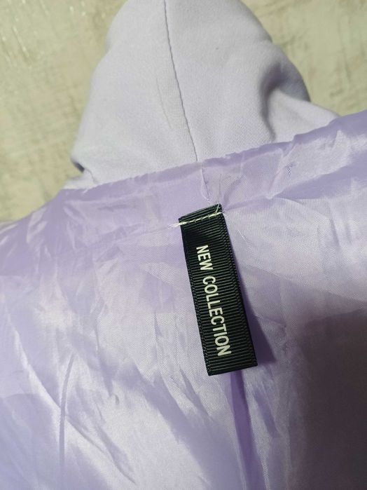 Ліловий бузковий жакет L розмір пиджак на підкладці