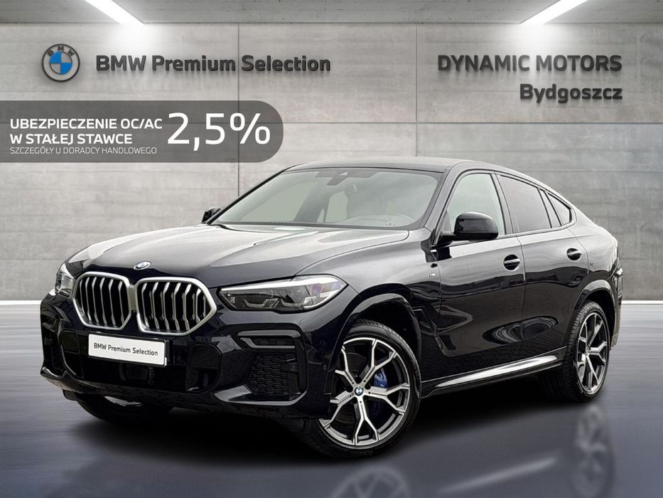 BMW X6 BMW X6 30d xDrive mPakiet Shadow Line Jasne Wnętrze FV
