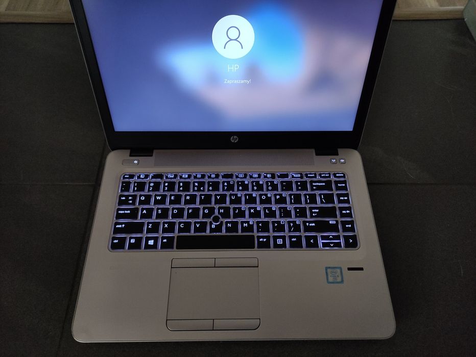 Laptop HP 8GB RAM Win 10 PRO dysk M.2 SSD 450 GB