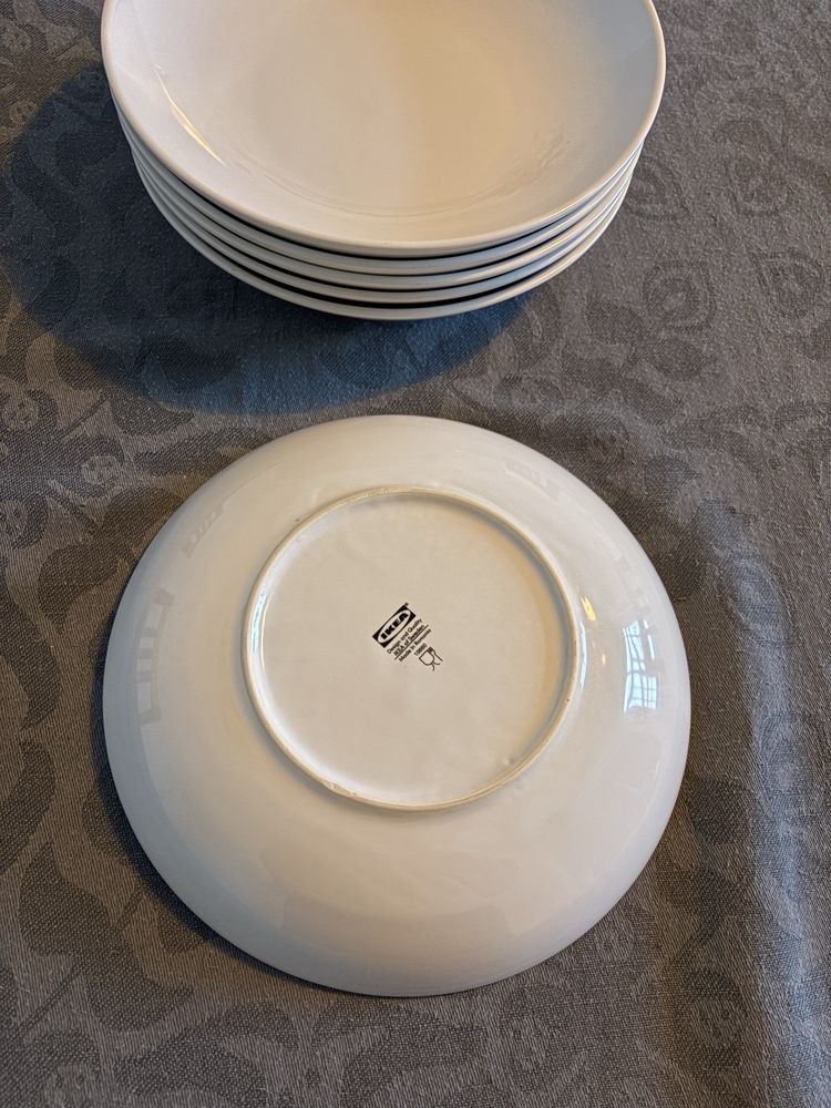 6 pratos de sopa ikea