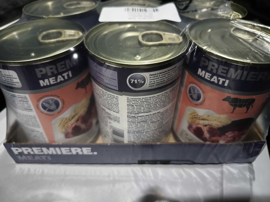 PREMIERE Meati Wołowina 6x400 g dla psów