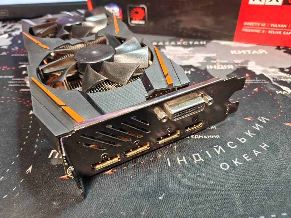 Видеокарта Gigabyte RX 580 8g Gaming