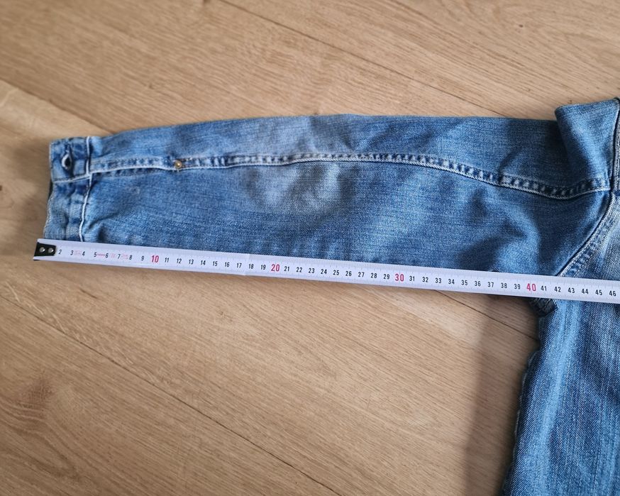 Kurtka dziewczęca jeansowa dżinsowe 152 H&M