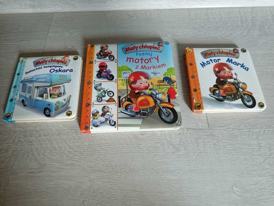 Mały chłopiec 3 książki