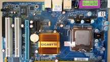 Материнская плата S775 Gigabyte GA-G31MF-S2 DDR2 PCI Ex SATA USB / VGA