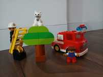Lego duplo - camião bombeiro e pizza