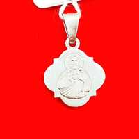 Medalik nowy srebrny pr.925 szkaplerz